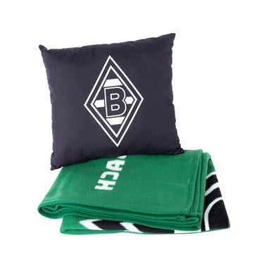 Borussia Mönchengladbach Fan Bundle Pillow & Fleece Blanket | Official Fan Merchandise on Sale